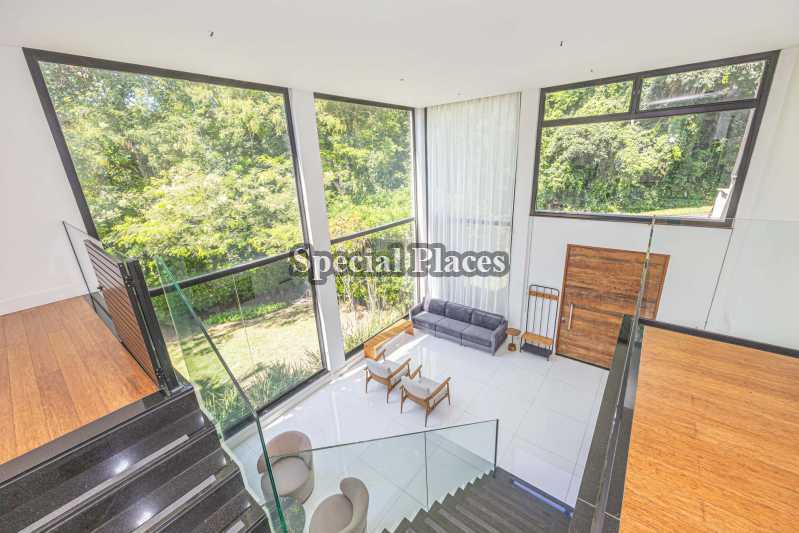 Conheça VISTA MEZANINO do imóvel - Casa em Condomínio 5 quartos à venda Reserva Itanhangá, Itanhangá - Barra da Tijuca, Rio de Janeiro - R$ 4.999.000 - BAC4903 - 11 VISTA MEZANINO - 11