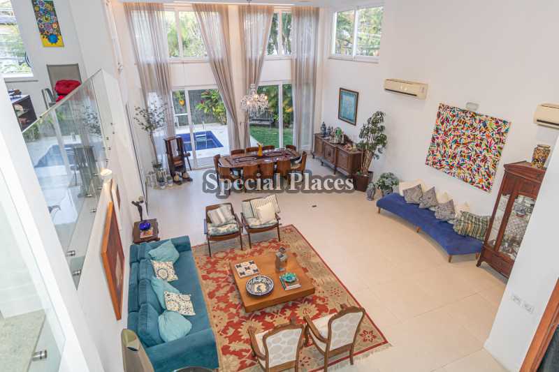 Conheça SALA MULTIAMBIENTES do imóvel - Casa em Condomínio 5 quartos à venda Greenwood Park, Itanhangá - Itanhangá, Rio de Janeiro - R$ 4.800.000 - BAC5243 - 22 SALA MULTIAMBIENTES - 22
