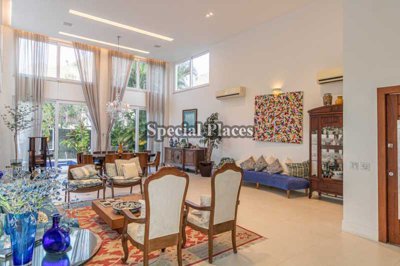 Conheça SALA MULTIAMBIENTES do imóvel - Casa em Condomínio 5 quartos à venda Greenwood Park, Itanhangá - Itanhangá, Rio de Janeiro - R$ 4.800.000 - BAC5243 - 12 SALA MULTIAMBIENTES - 12