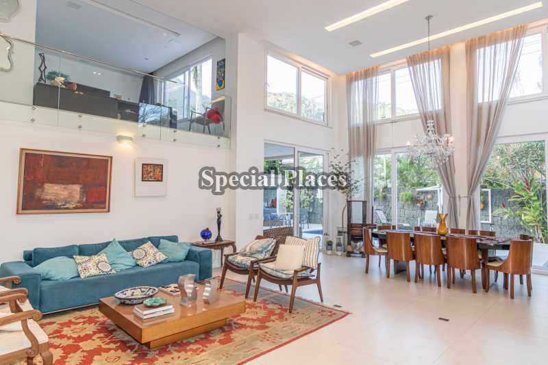 Conheça SALA MULTIAMBIENTES do imóvel - Casa em Condomínio 5 quartos à venda Greenwood Park, Itanhangá - Itanhangá, Rio de Janeiro - R$ 4.800.000 - BAC5243 - 13 SALA MULTIAMBIENTES - 13