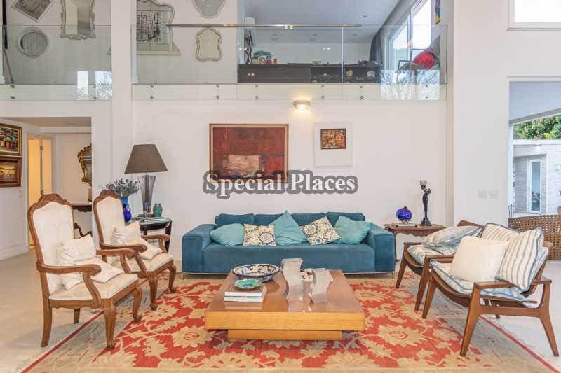 Conheça SALA MULTIAMBIENTES do imóvel - Casa em Condomínio 5 quartos à venda Greenwood Park, Itanhangá - Itanhangá, Rio de Janeiro - R$ 4.800.000 - BAC5243 - 14 SALA MULTIAMBIENTES - 14