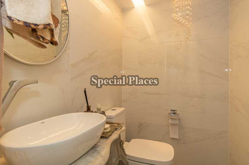 Conheça LAVABO do imóvel - Casa em Condomínio 5 quartos à venda Greenwood Park, Itanhangá - Itanhangá, Rio de Janeiro - R$ 4.800.000 - BAC5243 - 16 LAVABO - 16
