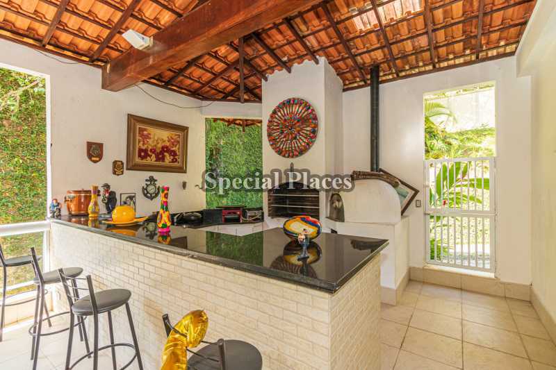 Conheça ÁREA GOURMET do imóvel - Casa em Condomínio 4 quartos à venda Greenwood Park, Itanhangá - Itanhangá, Rio de Janeiro - R$ 4.500.000 - BAC1100 - 13 ÁREA GOURMET - 13