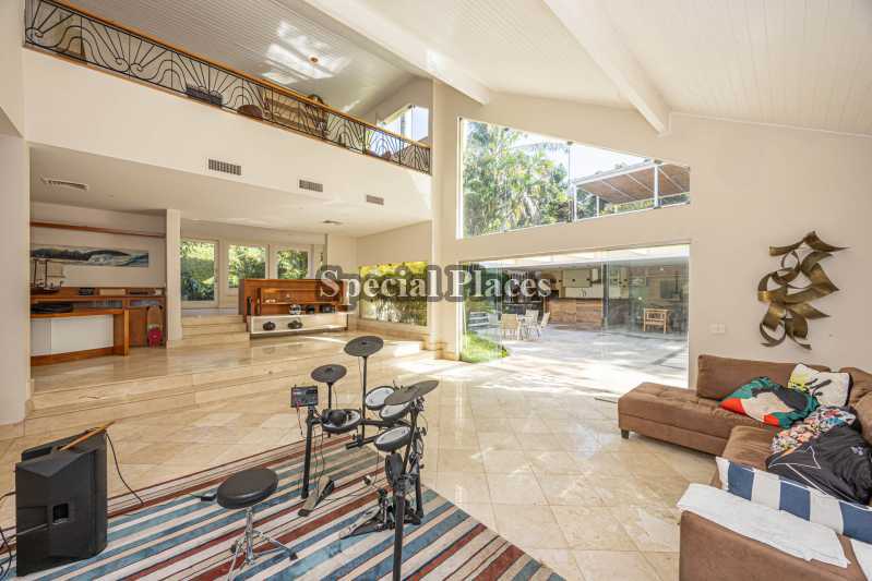 Conheça SALA do imóvel - Casa em Condomínio 5 quartos à venda Greenwood Park, Itanhangá - Itanhangá, Rio de Janeiro - R$ 6.000.000 - BAC5363 - 12 SALA - 12