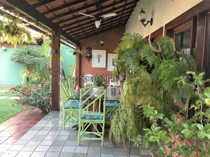 Conheça 16 varandão do imóvel - Casa em Condomínio 4 quartos à venda Barra, Min. Lafayette de Andrade - Barra da Tijuca, Rio de Janeiro - R$ 2.500.000 - BAC6112 - 16 16 varandão - 16