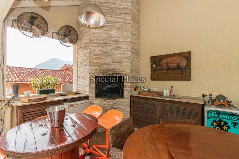 Conheça área gourmet do imóvel - Casa em Condomínio 3 quartos à venda Greenwood Park, Itanhangá - Itanhangá, Rio de Janeiro - R$ 3.500.000 - BAC6197 - 6 área gourmet - 6