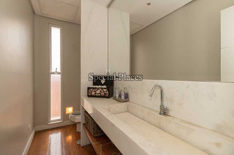 Conheça lavabo do imóvel - Casa em Condomínio 3 quartos à venda Greenwood Park, Itanhangá - Itanhangá, Rio de Janeiro - R$ 3.500.000 - BAC6197 - 12 lavabo - 12
