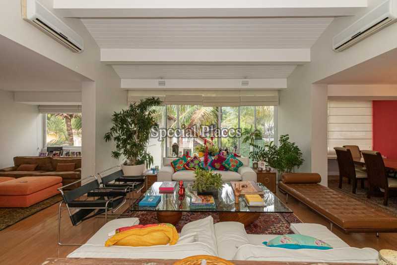 Conheça salão do imóvel - Casa em Condomínio 3 quartos à venda Greenwood Park, Itanhangá - Itanhangá, Rio de Janeiro - R$ 3.500.000 - BAC6197 - 8 salão - 8