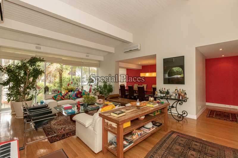 Conheça salão do imóvel - Casa em Condomínio 3 quartos à venda Greenwood Park, Itanhangá - Itanhangá, Rio de Janeiro - R$ 3.500.000 - BAC6197 - 9 salão - 9