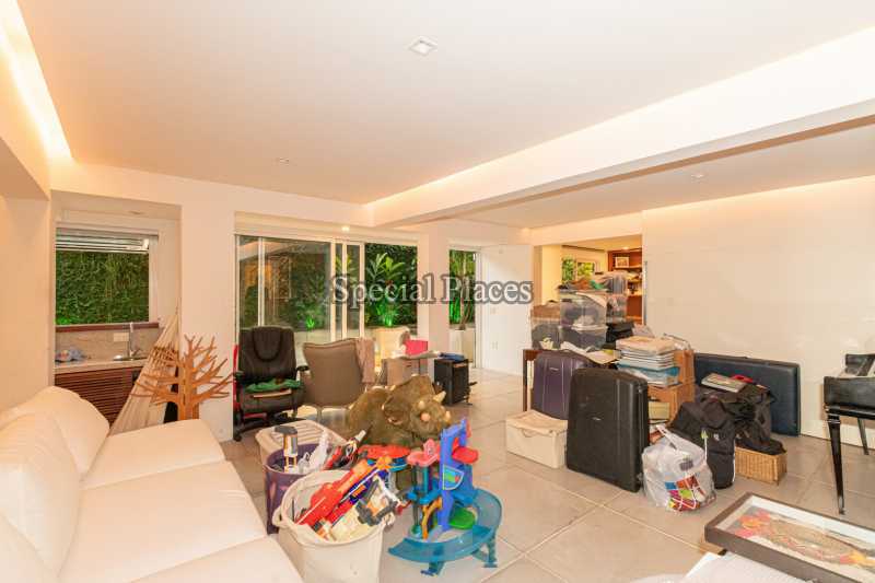 Conheça salão do imóvel - Casa em Condomínio 3 quartos à venda Greenwood Park, Itanhangá - Itanhangá, Rio de Janeiro - R$ 3.500.000 - BAC6197 - 24 salão - 24