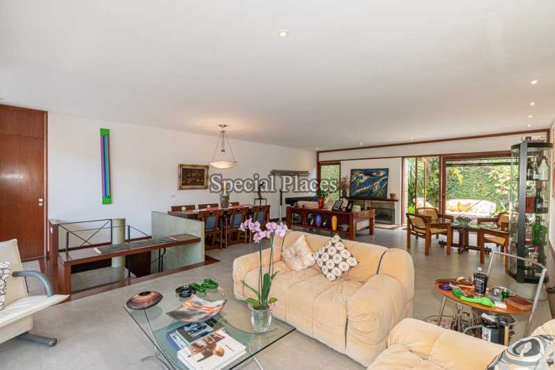 Conheça salão do imóvel - Casa em Condomínio 3 quartos à venda Greenwood Park, Itanhangá - Itanhangá, Rio de Janeiro - R$ 3.500.000 - BAC6199 - 12 salão - 12