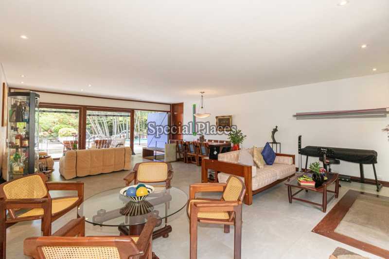Conheça salão do imóvel - Casa em Condomínio 3 quartos à venda Greenwood Park, Itanhangá - Itanhangá, Rio de Janeiro - R$ 3.500.000 - BAC6199 - 14 salão - 14