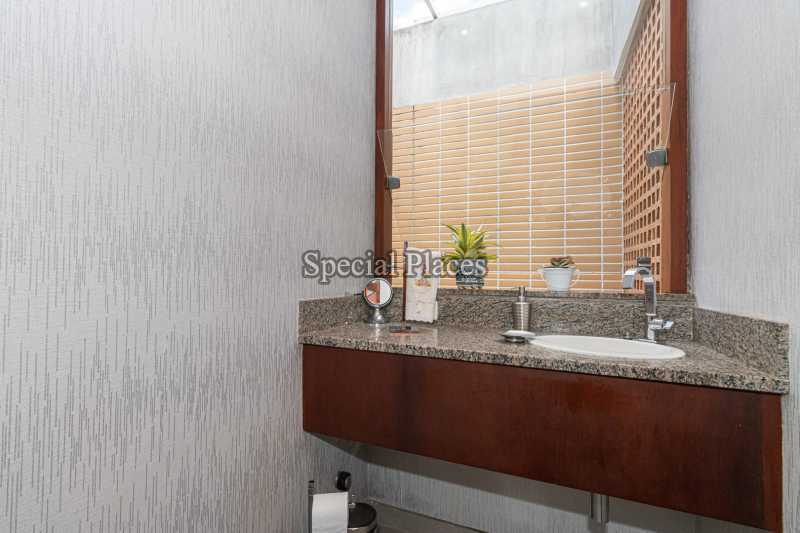 Conheça lavabo do imóvel - Casa em Condomínio 3 quartos à venda Greenwood Park, Itanhangá - Itanhangá, Rio de Janeiro - R$ 3.500.000 - BAC6199 - 15 lavabo - 15