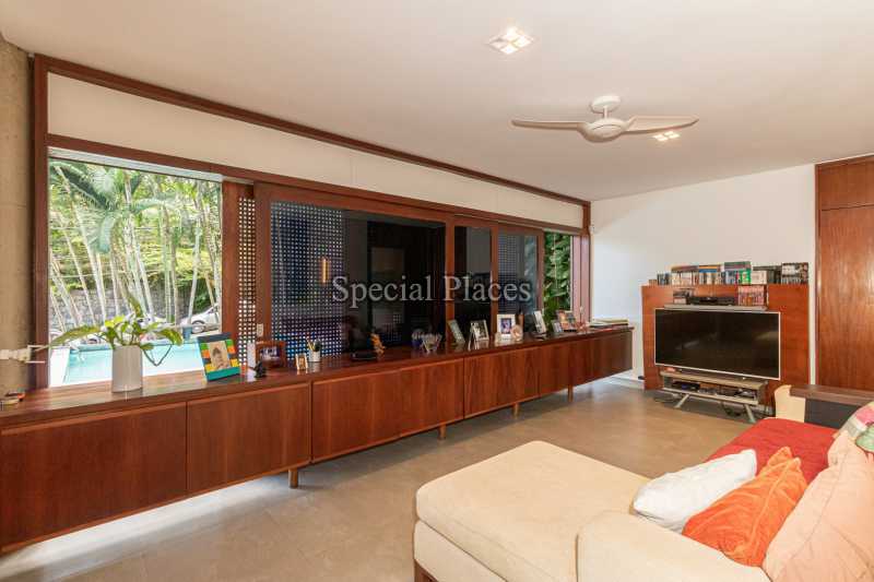 Conheça sala de tv do imóvel - Casa em Condomínio 3 quartos à venda Greenwood Park, Itanhangá - Itanhangá, Rio de Janeiro - R$ 3.500.000 - BAC6199 - 22 sala de tv - 22