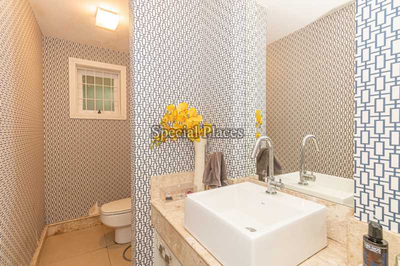Conheça LAVABO do imóvel - Casa em Condomínio 6 quartos à venda Jardim do Itanhangá, Itanhangá - Itanhangá, Rio de Janeiro - R$ 4.350.000 - BAC6251 - 15 LAVABO - 15
