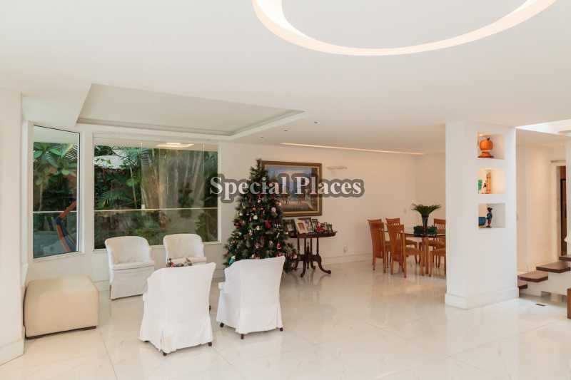 Conheça SALA do imóvel - Casa em Condomínio 4 quartos à venda Greenwood Park, Itanhangá - Itanhangá, Rio de Janeiro - R$ 3.980.000 - BAC6275 - 8 SALA - 8