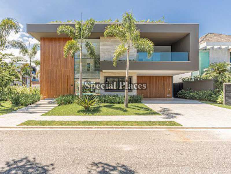 Conheça FACHADA do imóvel - Casa em Condomínio 5 quartos à venda Alphaville, Barra - Barra da Tijuca, Rio de Janeiro - R$ 11.900.000 - BAC6288 - 8 FACHADA - 8