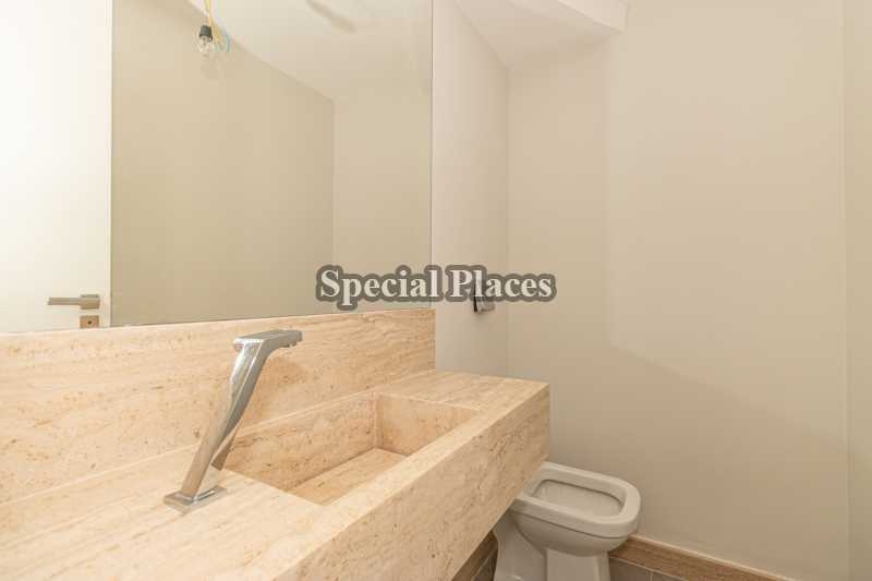 Conheça LAVABO do imóvel - Casa em Condomínio 4 quartos à venda Interlagos de Itaúna, Barra - Barra da Tijuca, Rio de Janeiro - R$ 3.500.000 - BAC6290 - 9 LAVABO - 9