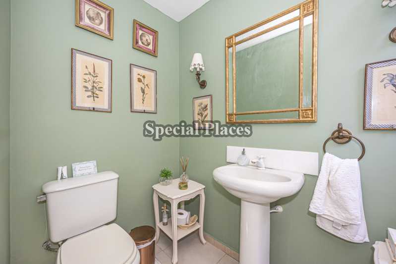 Conheça LAVABO do imóvel - Casa em Condomínio 5 quartos à venda Jardim do Itanhangá, Itanhangá - Itanhangá, Rio de Janeiro - R$ 4.380.000 - BAC6307 - 14 LAVABO - 14