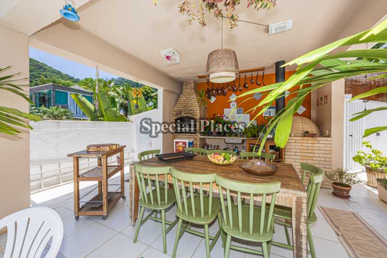 Conheça ÁREA GOURMET do imóvel - Oportunidade única no Itanhangá! Belíssima casa LINEAR! - BAC6309 - 7 ÁREA GOURMET - 7