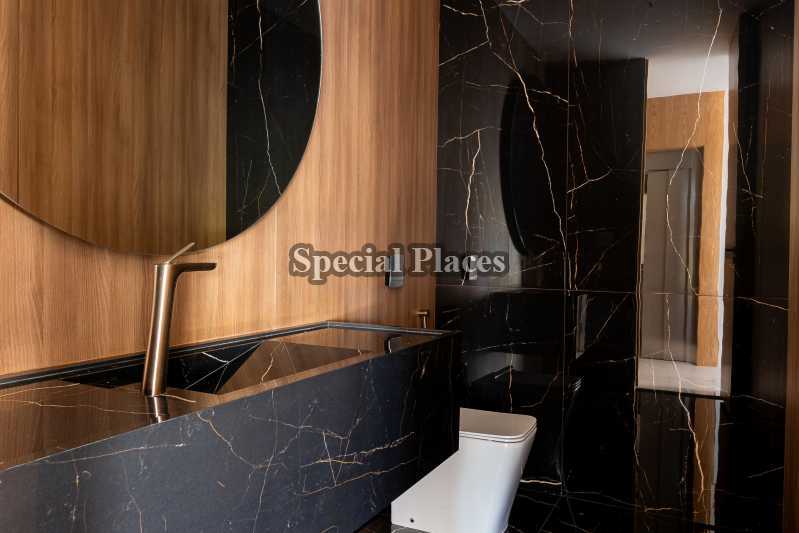 Conheça LAVABO do imóvel - Casa no Condomínio Alphaville, Barra da Tijuca, Rio de Janeiro 5 quartos 1200m² - BAC6328 - 12 LAVABO - 12