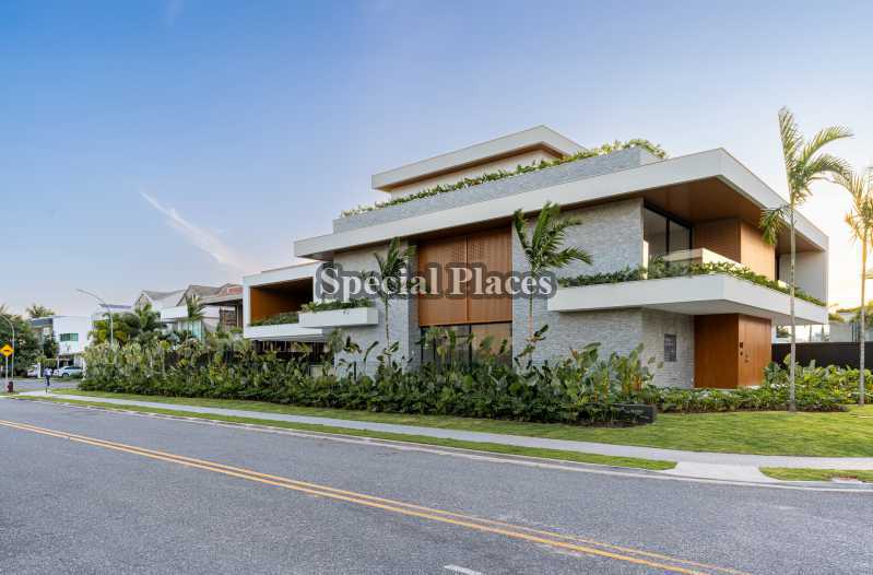 Conheça FACHADA LATERAL do imóvel - Casa no Condomínio Alphaville, Barra da Tijuca, Rio de Janeiro 5 quartos 1200m² - BAC6328 - 9 FACHADA LATERAL - 9