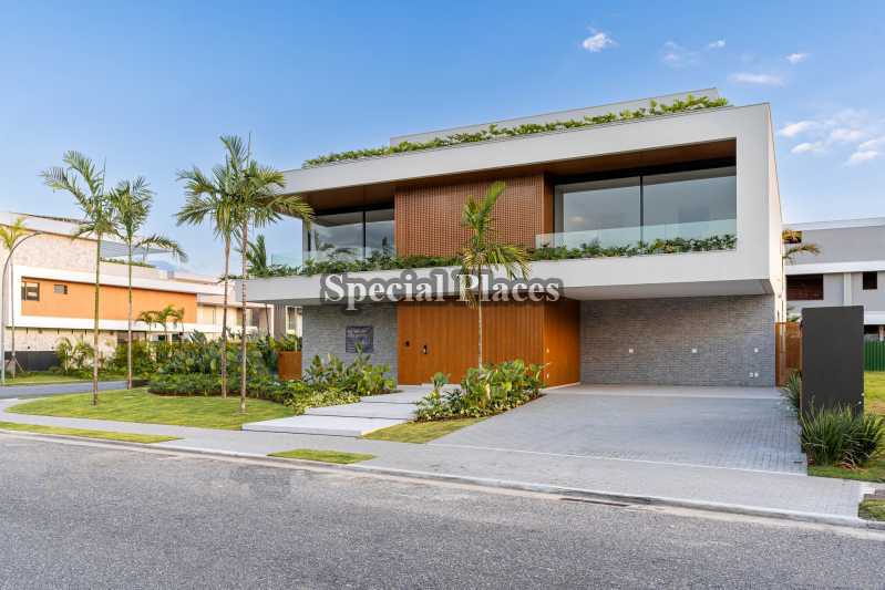 Conheça FACHADA FRONTAL do imóvel - Casa no Condomínio Alphaville, Barra da Tijuca, Rio de Janeiro 5 quartos 1200m² - BAC6328 - 8 FACHADA FRONTAL - 8