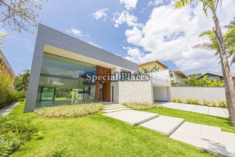 Conheça FACHADA FRONTAL do imóvel - Casa em Condomínio 5 quartos à venda Nova Ipanema, Barra - Barra da Tijuca, Rio de Janeiro - R$ 13.900.000 - BAC6329 - 4 FACHADA FRONTAL - 4