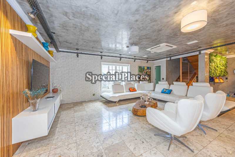 Conheça SALA do imóvel - Casa em Condomínio 4 quartos à venda Greenwood Park, Itanhangá - Itanhangá, Rio de Janeiro - R$ 5.700.000 - BAC6332 - 8 SALA - 8