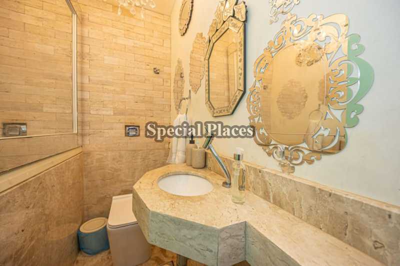 Conheça LAVABO do imóvel - Casa em Condomínio 4 quartos à venda Greenwood Park, Itanhangá - Itanhangá, Rio de Janeiro - R$ 5.700.000 - BAC6332 - 11 LAVABO - 11