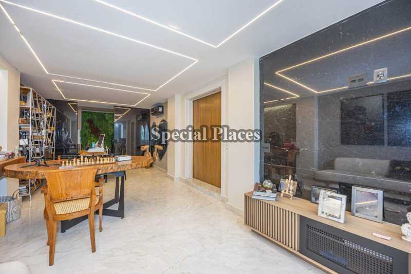 Conheça ESCRITÓRIO do imóvel - Casa em Condomínio 4 quartos à venda Greenwood Park, Itanhangá - Itanhangá, Rio de Janeiro - R$ 5.700.000 - BAC6332 - 22 ESCRITÓRIO - 22