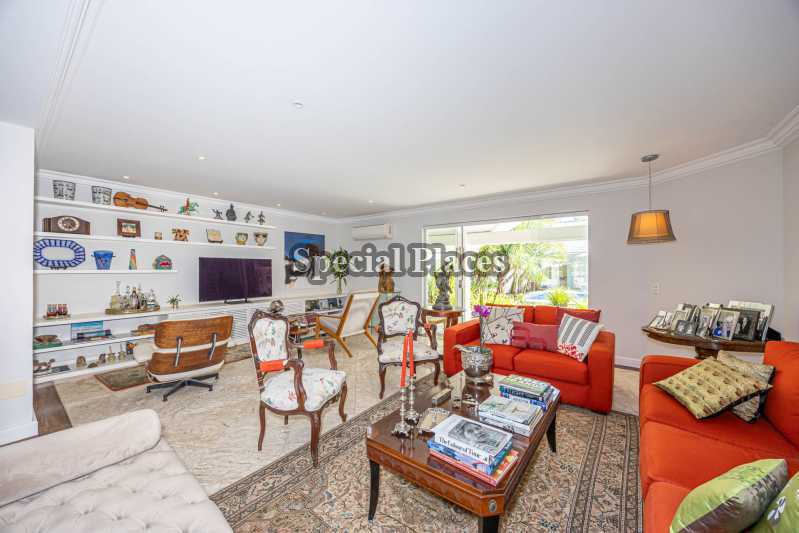 Conheça SALA do imóvel - Casa em Condomínio 4 quartos à venda Crystal Lake, Barra - Barra da Tijuca, Rio de Janeiro - R$ 3.900.000 - BAC2721 - 10 SALA - 10