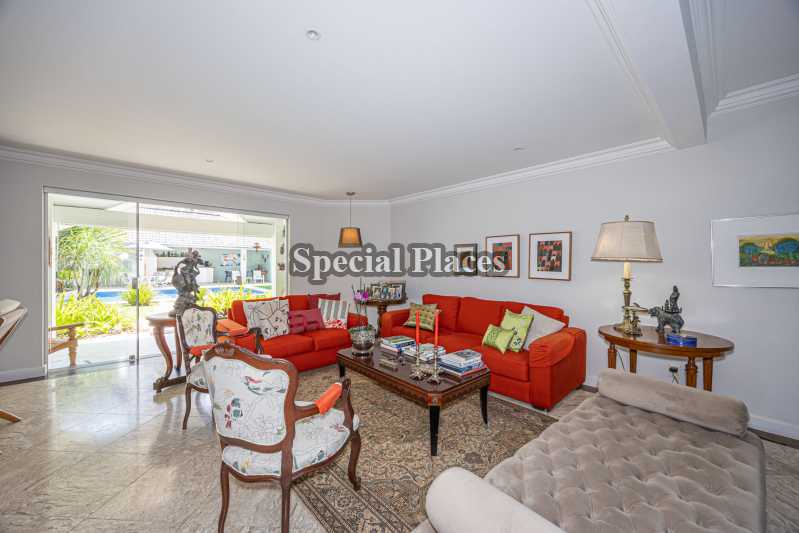 Conheça SALA do imóvel - Casa em Condomínio 4 quartos à venda Crystal Lake, Barra - Barra da Tijuca, Rio de Janeiro - R$ 3.900.000 - BAC2721 - 11 SALA - 11