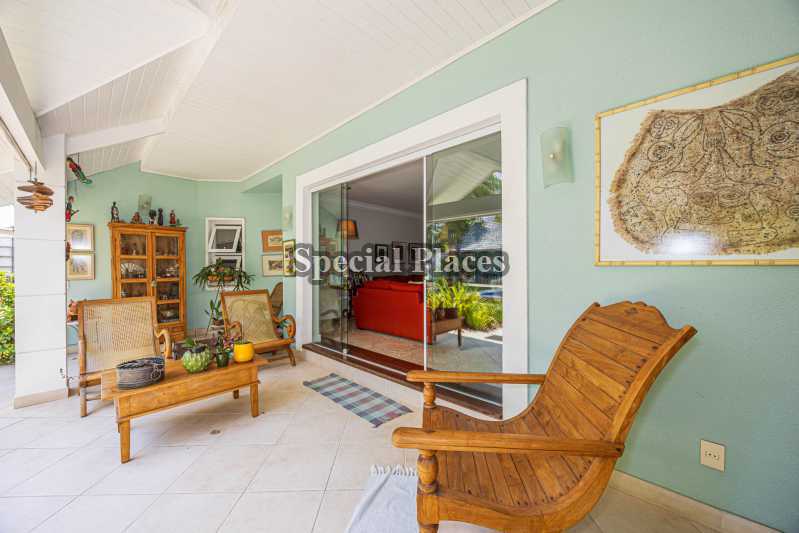 Conheça VARANDÃO do imóvel - Casa em Condomínio 4 quartos à venda Crystal Lake, Barra - Barra da Tijuca, Rio de Janeiro - R$ 3.900.000 - BAC2721 - 7 VARANDÃO - 7