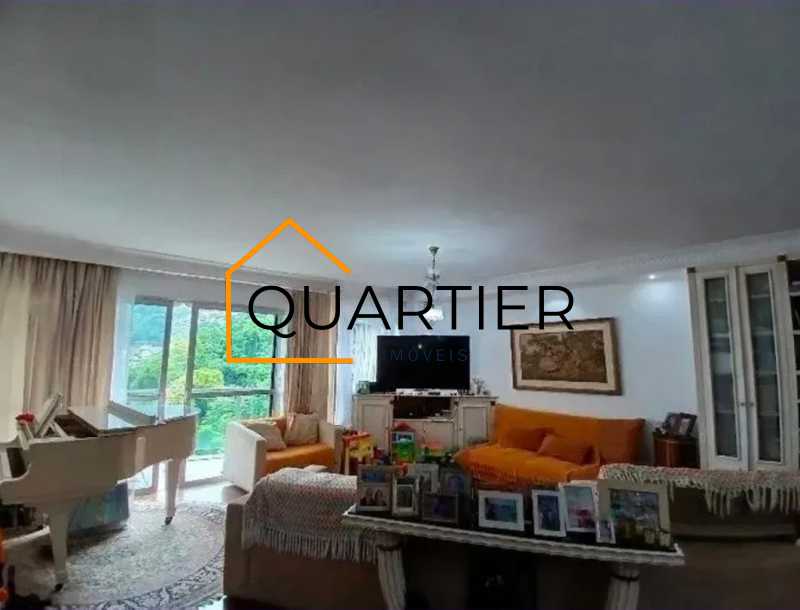 Conheça 1000568373 do imóvel - Apartamento 4 quartos à venda Cosme Velho, Rio de Janeiro - R$ 2.500.000 - QRAP40144 - 4 1000568373 - 4