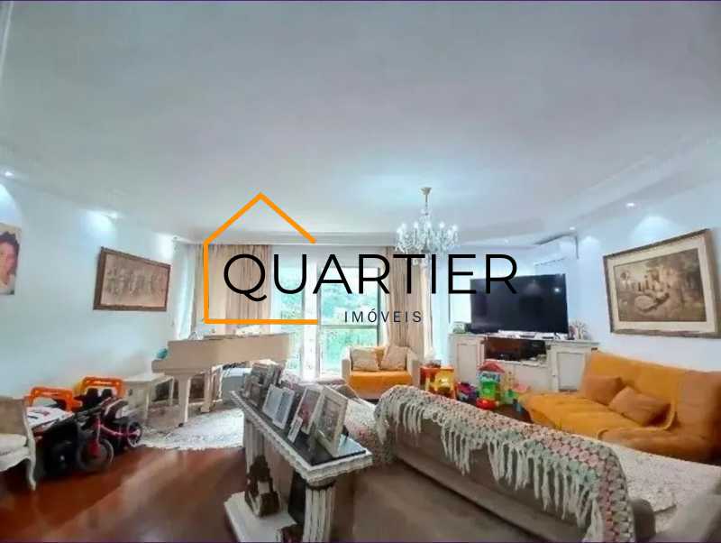 Conheça 1000568379 do imóvel - Apartamento 4 quartos à venda Cosme Velho, Rio de Janeiro - R$ 2.500.000 - QRAP40144 - 6 1000568379 - 6