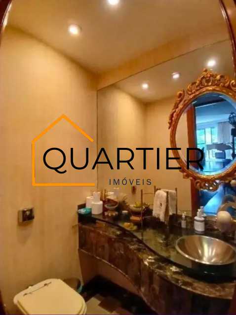 Conheça 1000568416 do imóvel - Apartamento 4 quartos à venda Cosme Velho, Rio de Janeiro - R$ 2.500.000 - QRAP40144 - 20 1000568416 - 20