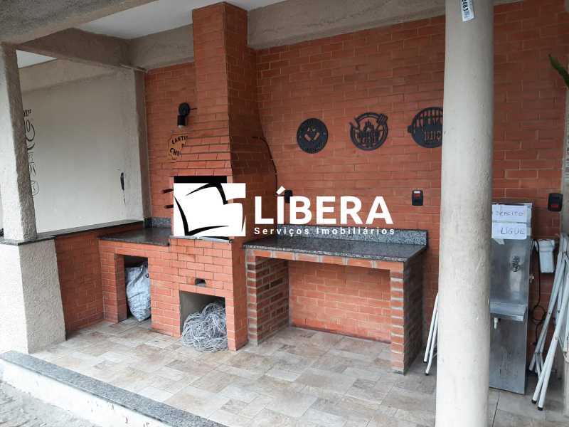 Conheça Churrasqueira do imóvel - Casa em Condomínio à venda Rua Pedro Teles, Praça Seca, Rio de Janeiro - R$ 400.000 - LSCN20003 - 21 Churrasqueira - 21