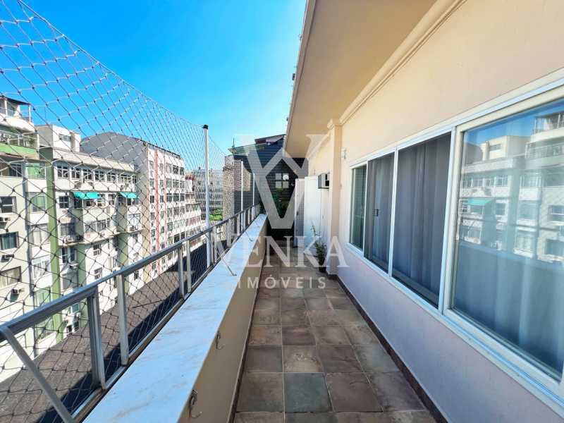 Conheça Varanda do imóvel - Cobertura à venda Avenida Prado Júnior,Rio de Janeiro,RJ Copacabana - R$ 1.970.000 - VKCO40026 - 5 Varanda - 5