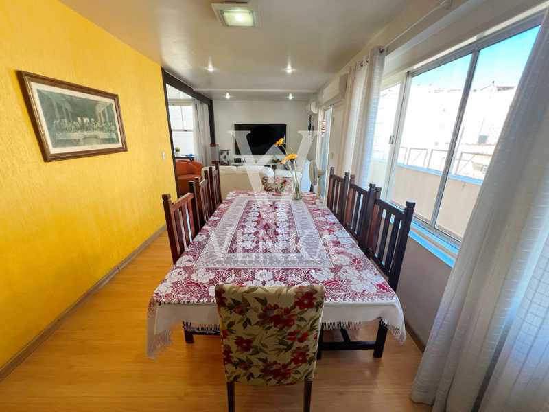 Conheça Sala Jantar do imóvel - Cobertura à venda Avenida Prado Júnior,Rio de Janeiro,RJ Copacabana - R$ 1.970.000 - VKCO40026 - 17 Sala Jantar - 17