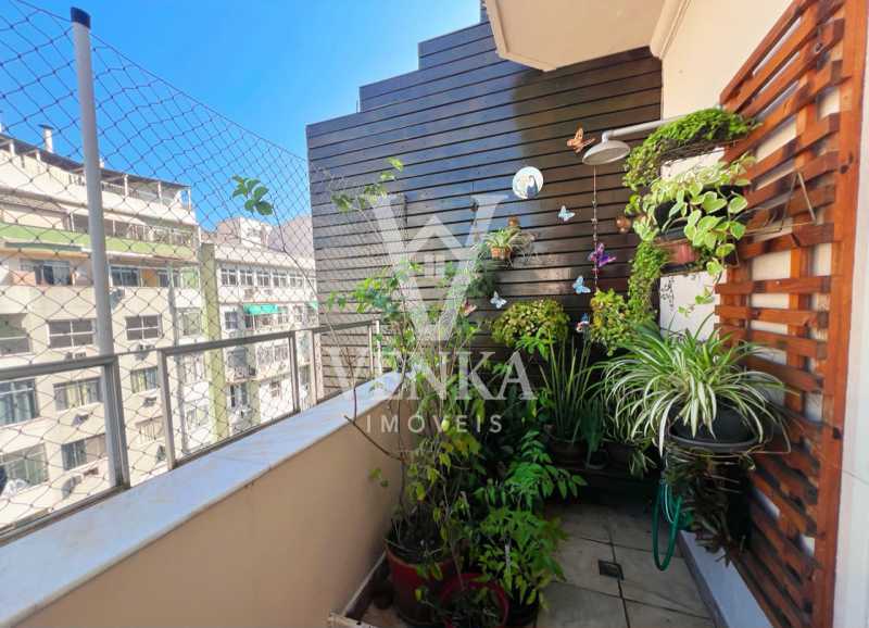 Conheça Varanda do imóvel - Cobertura à venda Avenida Prado Júnior,Rio de Janeiro,RJ Copacabana - R$ 1.970.000 - VKCO40026 - 1 Varanda - 1