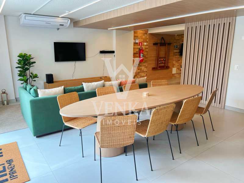 Conheça espaço festas 2 - área comu do imóvel - Apartamento à venda Rua Visconde de Pirajá,Rio de Janeiro,RJ Ipanema - R$ 2.950.000 - VKAP20095 - 26 espaço festas 2 - área comu - 26