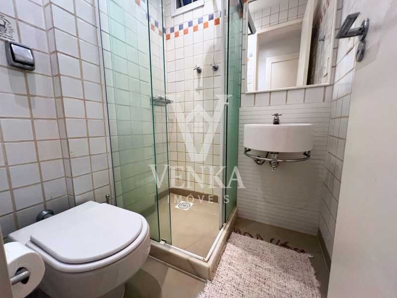 Conheça banheiro social 2. do imóvel - Apartamento à venda Rua Gustavo Sampaio,Rio de Janeiro,RJ Leme - R$ 1.950.000 - VKAP30218 - 21 banheiro social 2. - 21