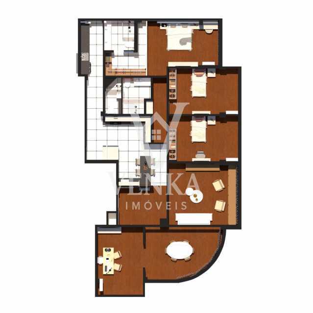 Conheça nPlanta. do imóvel - Apartamento 4 quartos à venda Rio de Janeiro,RJ Copacabana - R$ 1.780.000 - VKAP40159 - 30 nPlanta. - 30