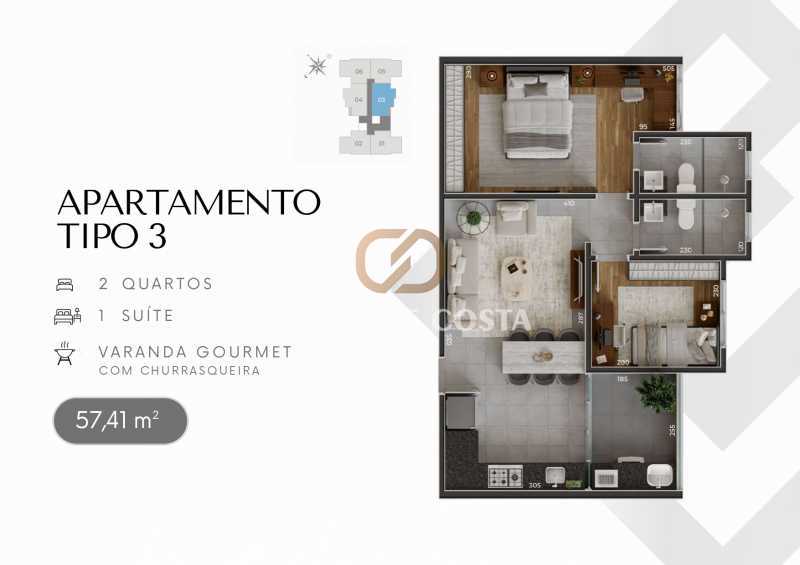 Conheça Apresentação Compacta GrandV do imóvel - Apartamento 2 quartos Lançamento GRANDVITTA - Divinópolis,MG São José, à venda - R$ 379.900 - CCAP20074 - 20 Apresentação Compacta GrandV - 20