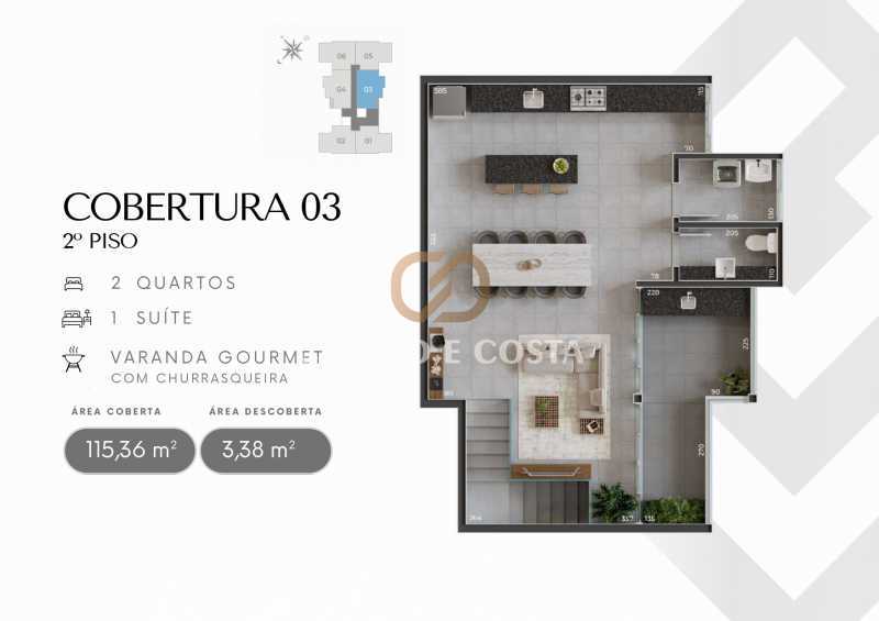 Conheça Apresentação Compacta GrandV do imóvel - Cobertura 3 quartos Lançamento GRANDVITTA - Divinópolis,MG São José, à venda - R$ 690.000 - CCCO30009 - 22 Apresentação Compacta GrandV - 22
