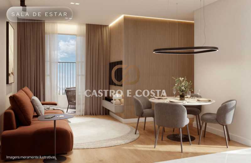 Conheça SALA do imóvel - Apartamento com Área Privativa 2 quartos Lançamento INOVATTO RESIDENCE - Divinópolis,MG Ipiranga, à venda - R$ 572.933 - CCAA20012 - 6 SALA - 6