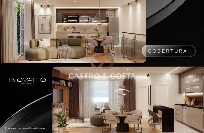 Conheça COBERTURA do imóvel - Apartamento com Área Privativa 2 quartos Lançamento INOVATTO RESIDENCE - Divinópolis,MG Ipiranga, à venda - R$ 572.933 - CCAA20012 - 8 COBERTURA - 8