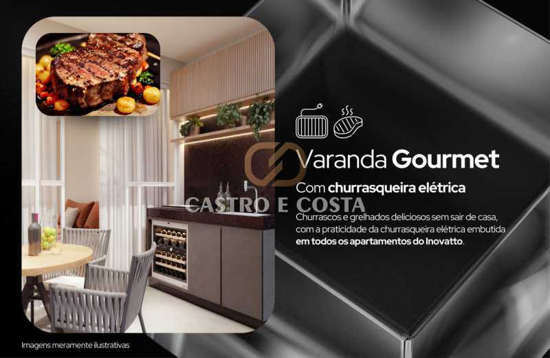 Conheça GOURMET do imóvel - Cobertura 3 quartos Lançamento INOVATTO RESIDENCE - Divinópolis,MG Ipiranga, à venda - R$ 743.000 - CCCO30001 - 7 GOURMET - 7
