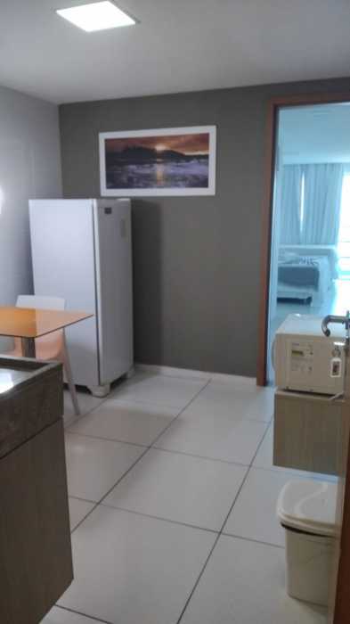 Conheça Cozinha flat do imóvel - Flat 1 quarto à venda Tambaú, João Pessoa - R$ 600.000 - JPFL10027 - 14 Cozinha flat - 14